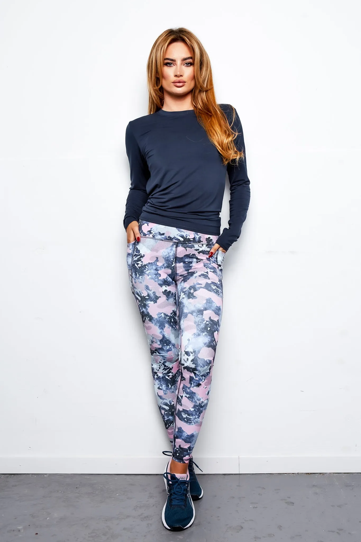 LILYBOD Zoe Leggings - Pink Abstract