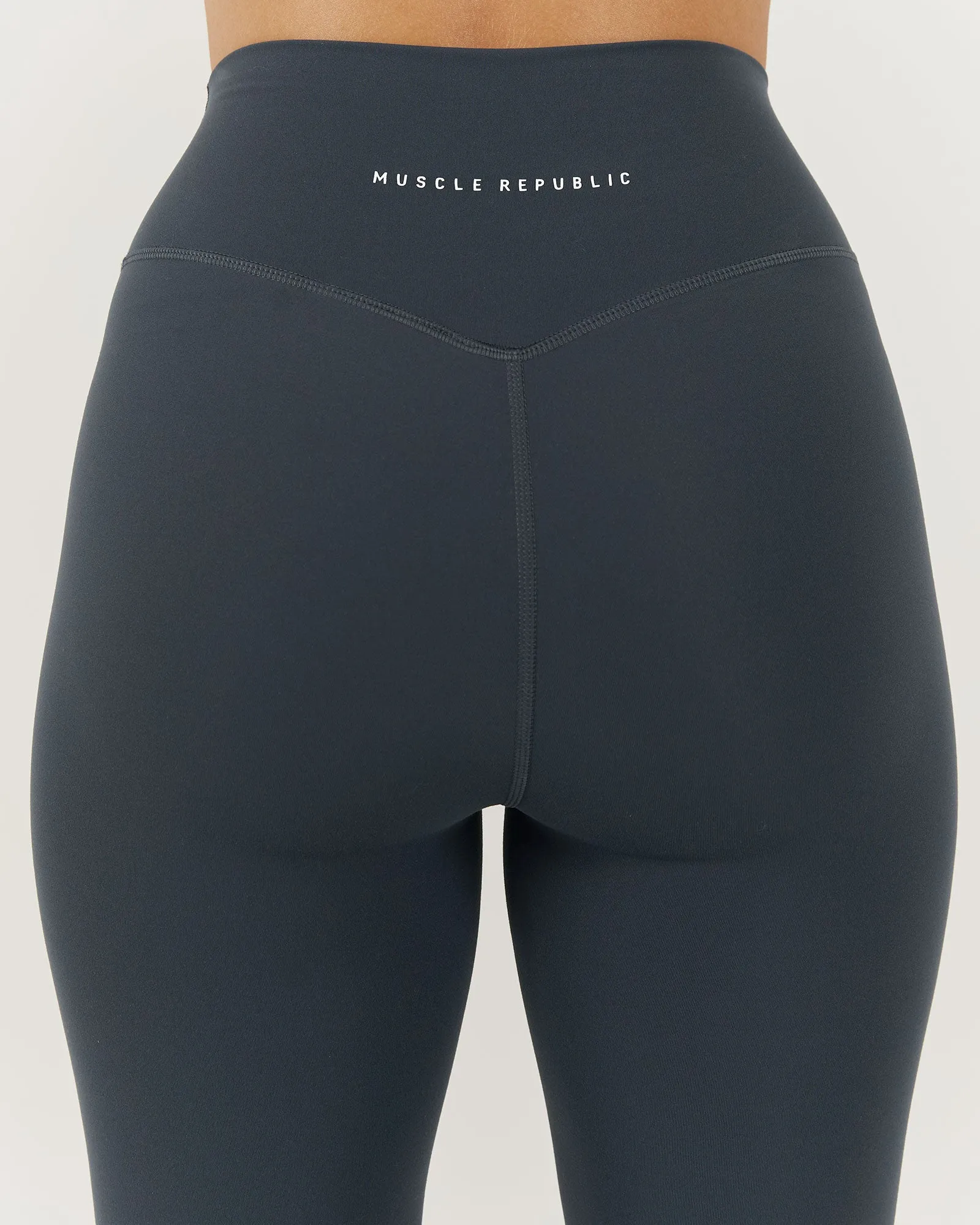 LUXE LEGGINGS 24" - ALLOY