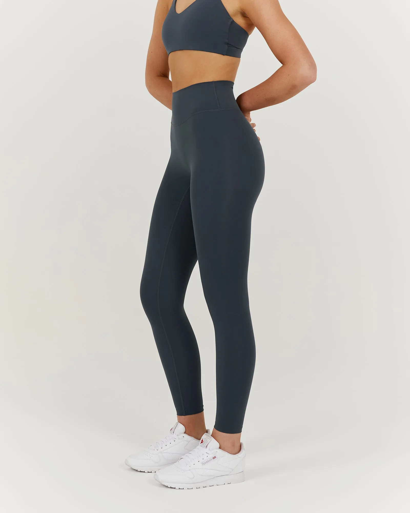 LUXE LEGGINGS 24" - ALLOY