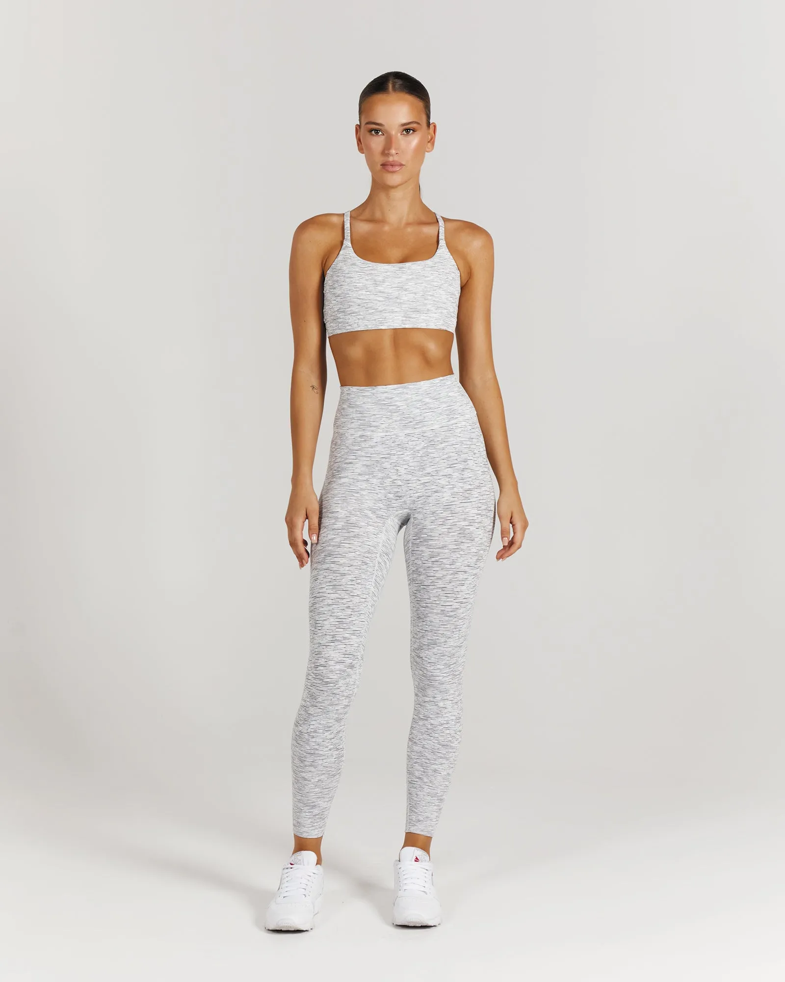 LUXE LEGGINGS 24" - ARCTIC GREY