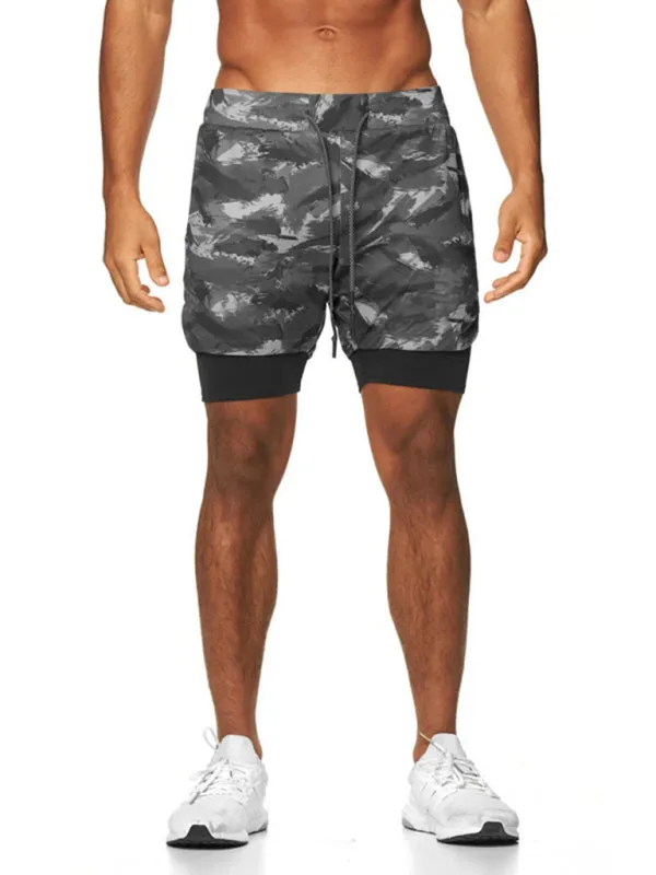 Men's 2-in-1 Sports Shorts