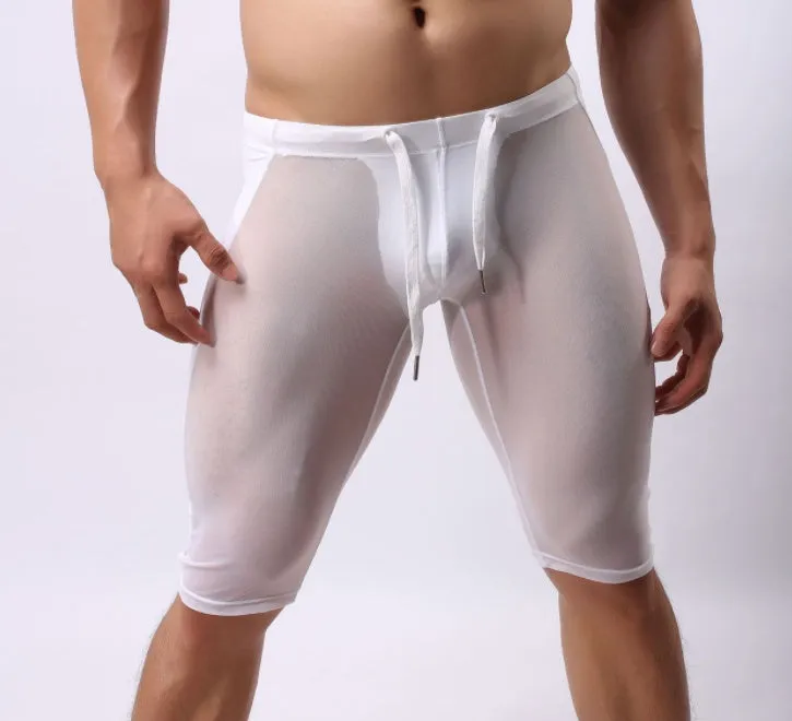 Mens Fitness Exercise Pants Are Breathable And Cool