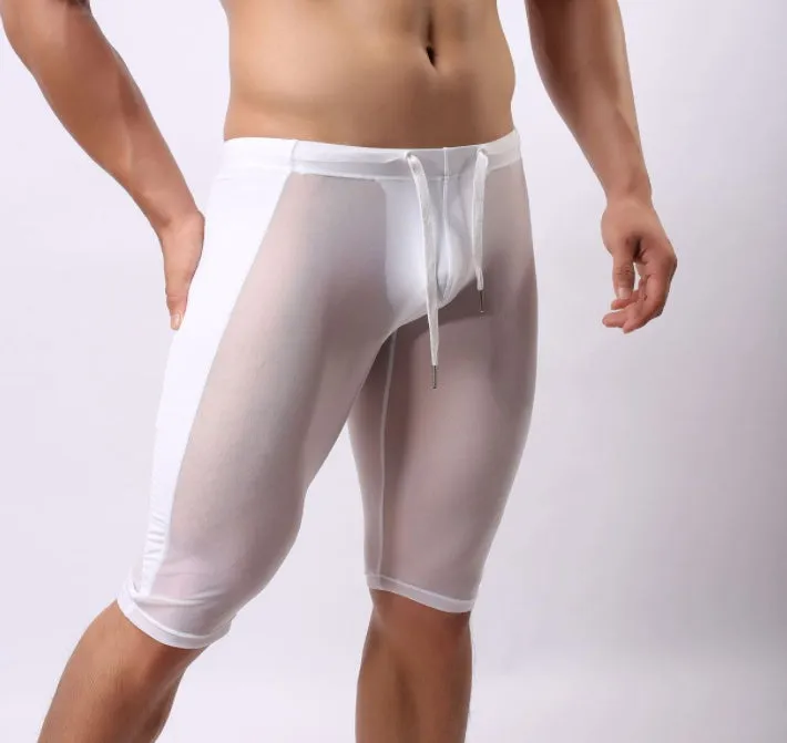 Mens Fitness Exercise Pants Are Breathable And Cool