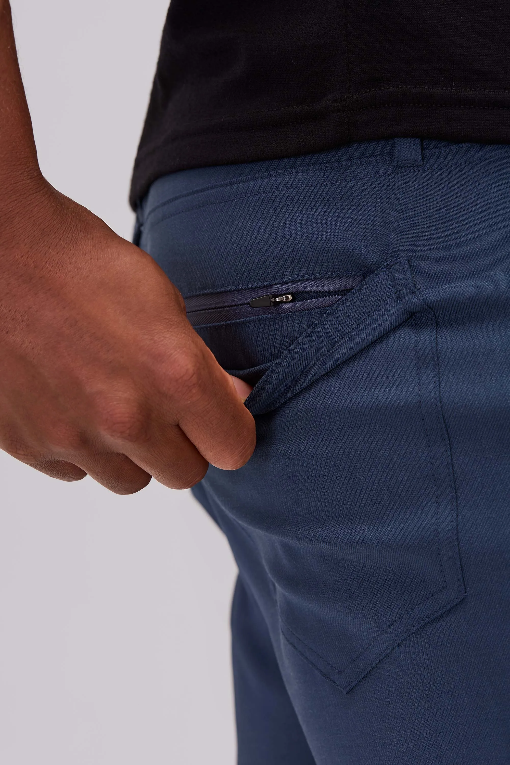 Men's Relaxed Merino Travel Pants