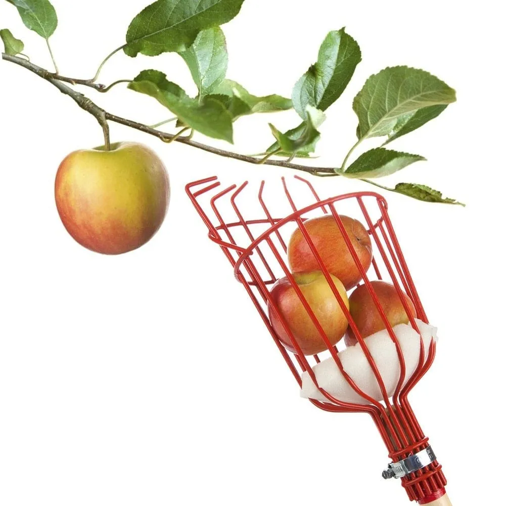 Metal Fruit Picker Practical Multi-functional Classic Texture Gardening Apples Pears Peaches Oranges Fruits Garden Tools