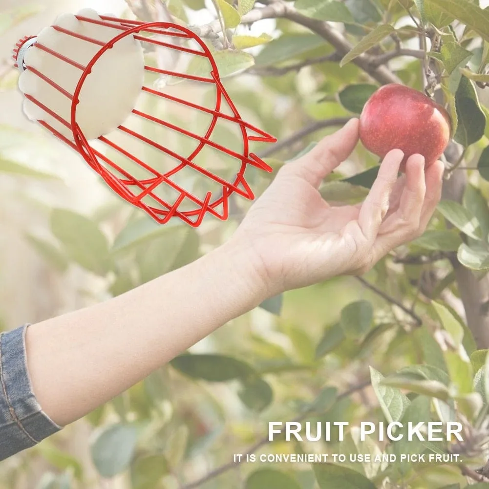 Metal Fruit Picker Practical Multi-functional Classic Texture Gardening Apples Pears Peaches Oranges Fruits Garden Tools