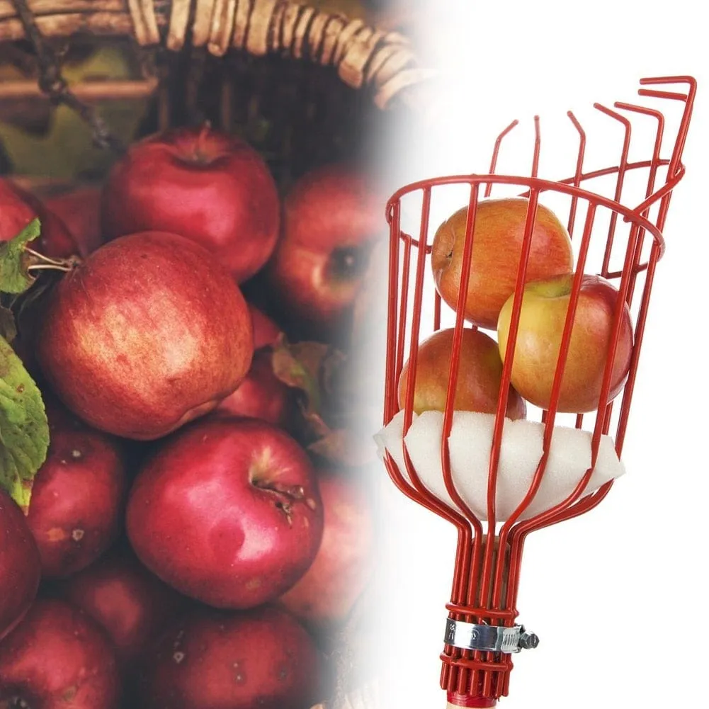 Metal Fruit Picker Practical Multi-functional Classic Texture Gardening Apples Pears Peaches Oranges Fruits Garden Tools