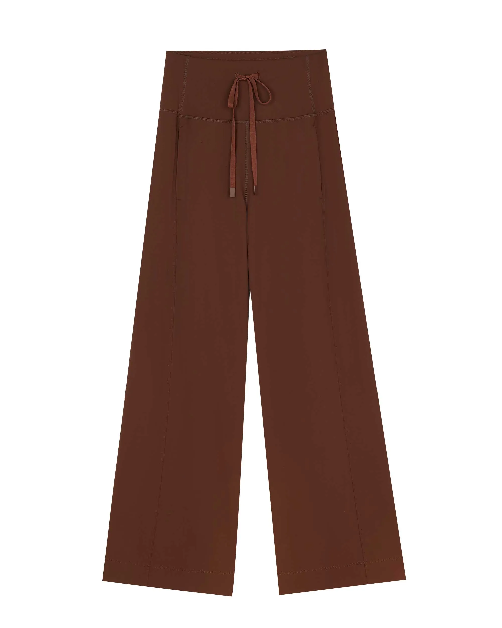 Mousse Drawstring Wide Leg Pants