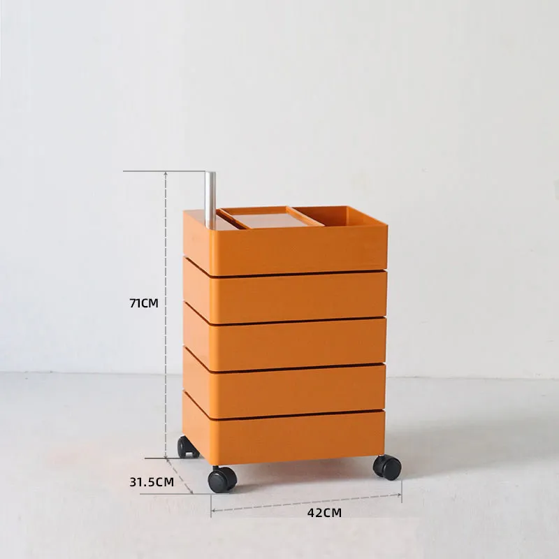 Multi-functional rotating storage cabinet