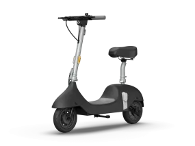 OKAI Retro-Style Electric Scooter with Comfortable Seat & 10" Wheels - Up to 35 Miles Range & 15.5mph Top Speed