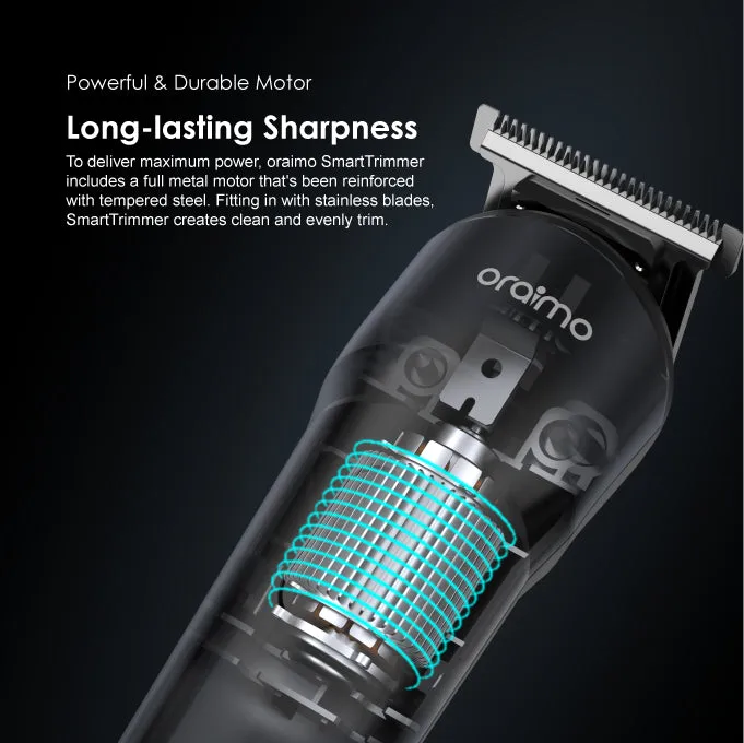 oraimo SmartTrimmer Multi-functional Trimmer With 4 Guided Combs