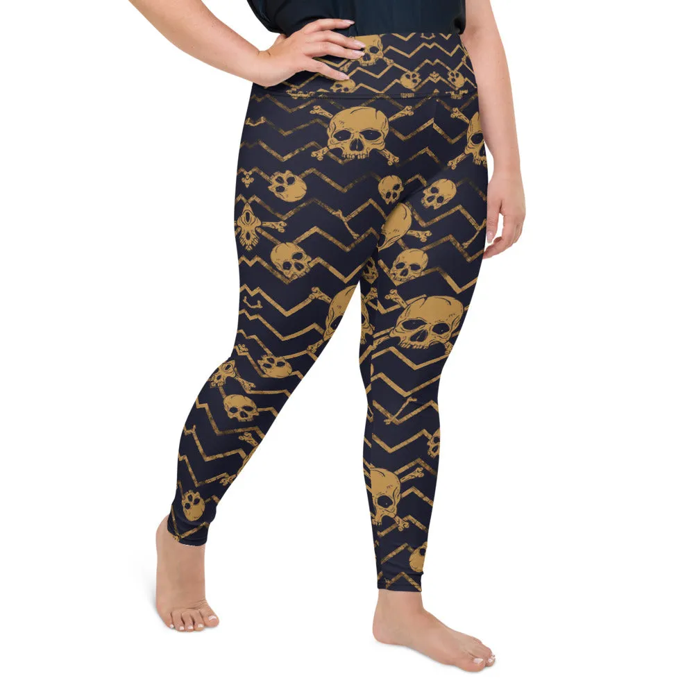 Sacred Skull Plus Size Leggings