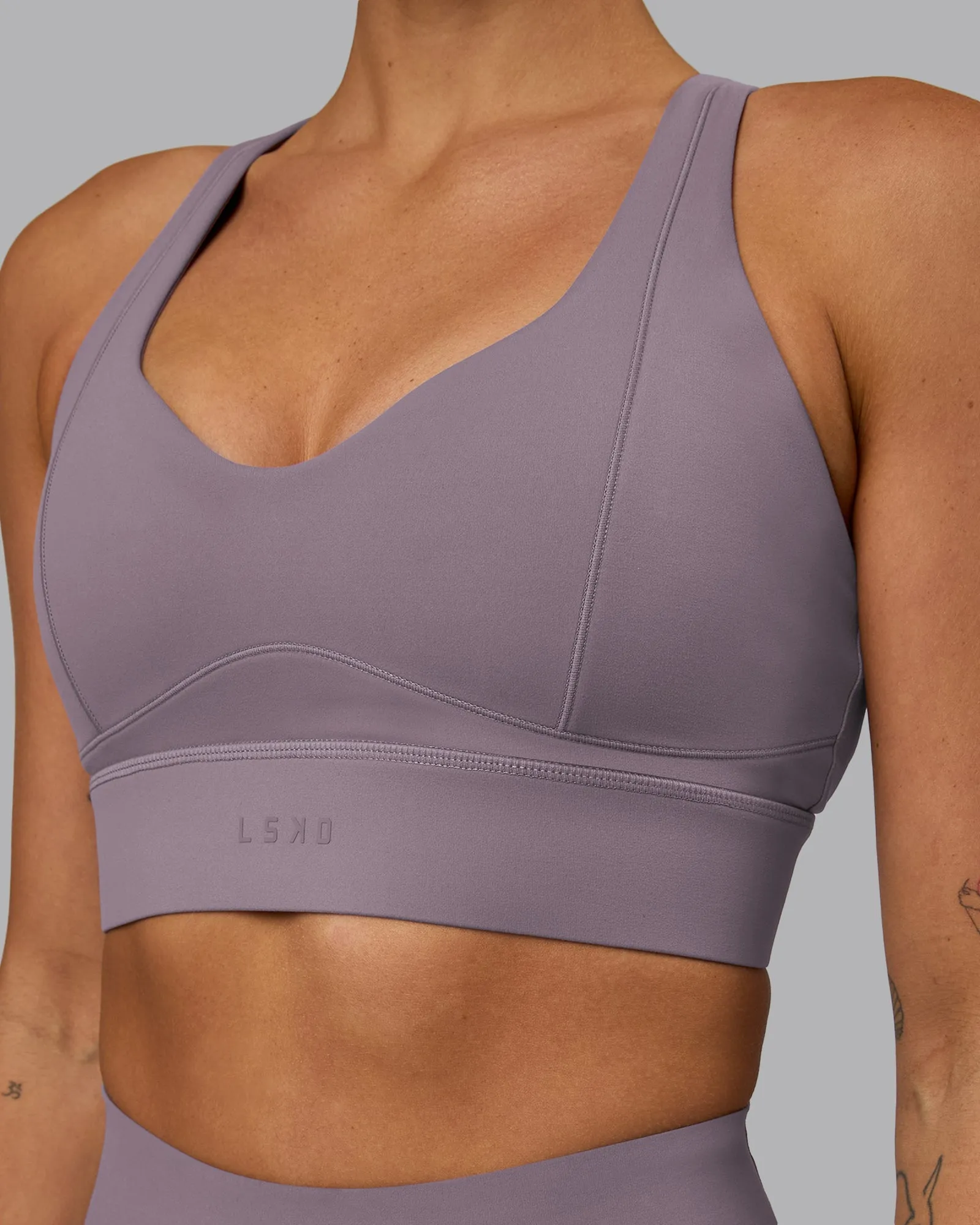 Sculpt Sports Bra - Purple Sage