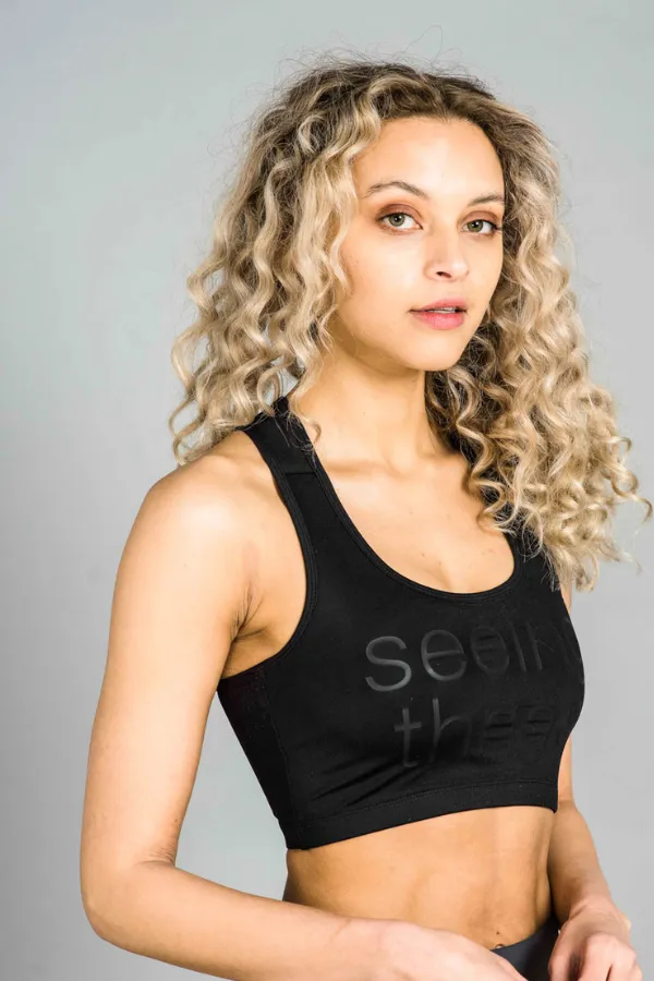 seeing thngs Scoop Sports Bra