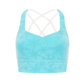 Snowflake Queen Sports Bra