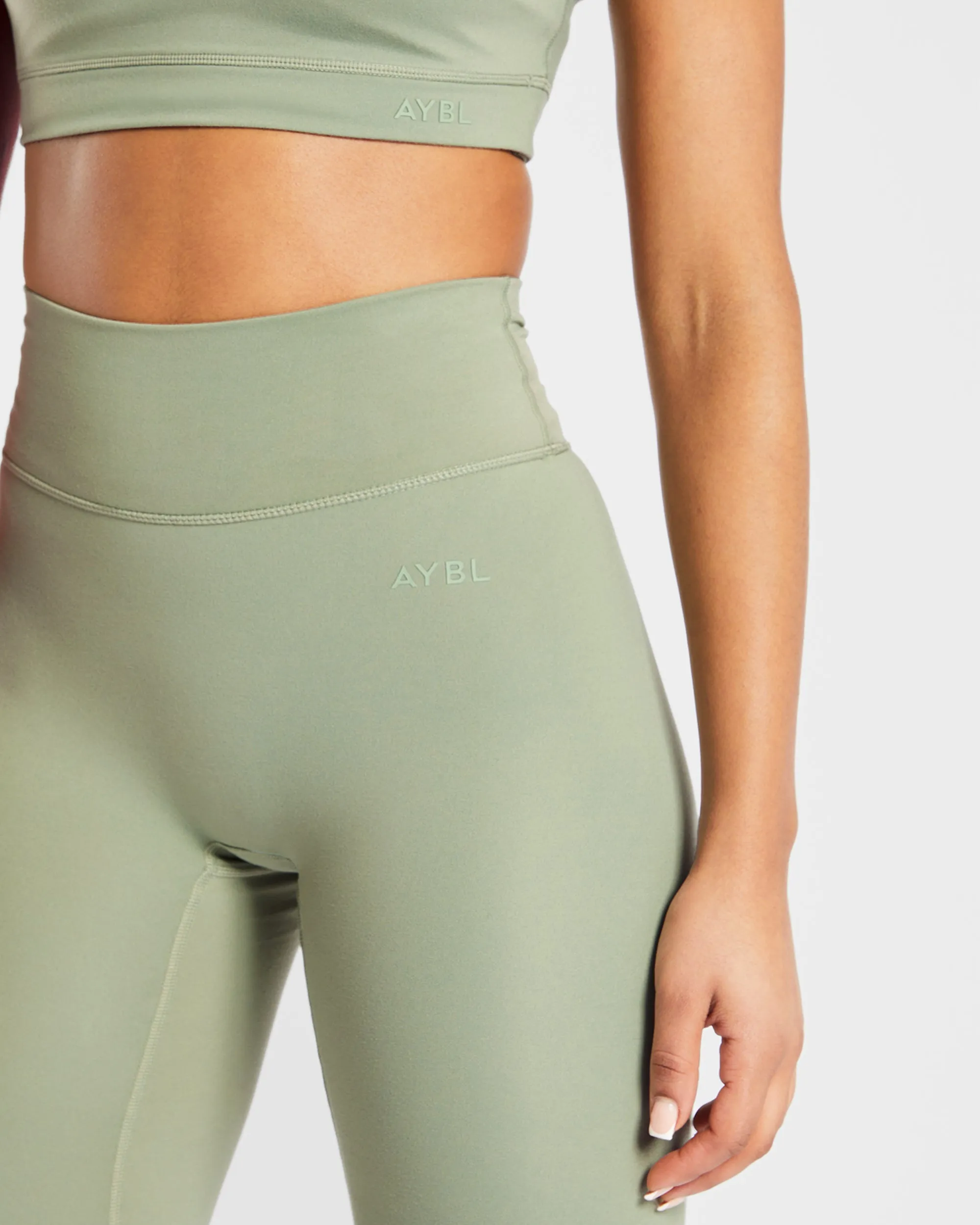 Staple Leggings - Olive Green