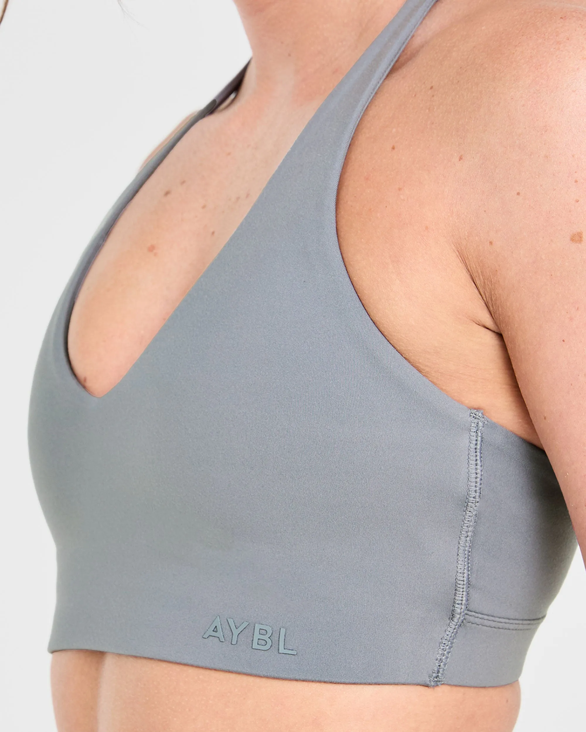 Staple Sports Bra - Grey