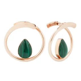 Stay Sexy Earrings - Malachite