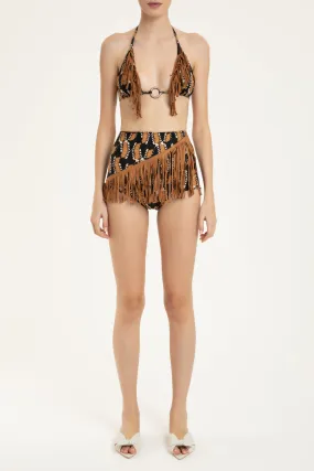 Toucan Print Hot Pants