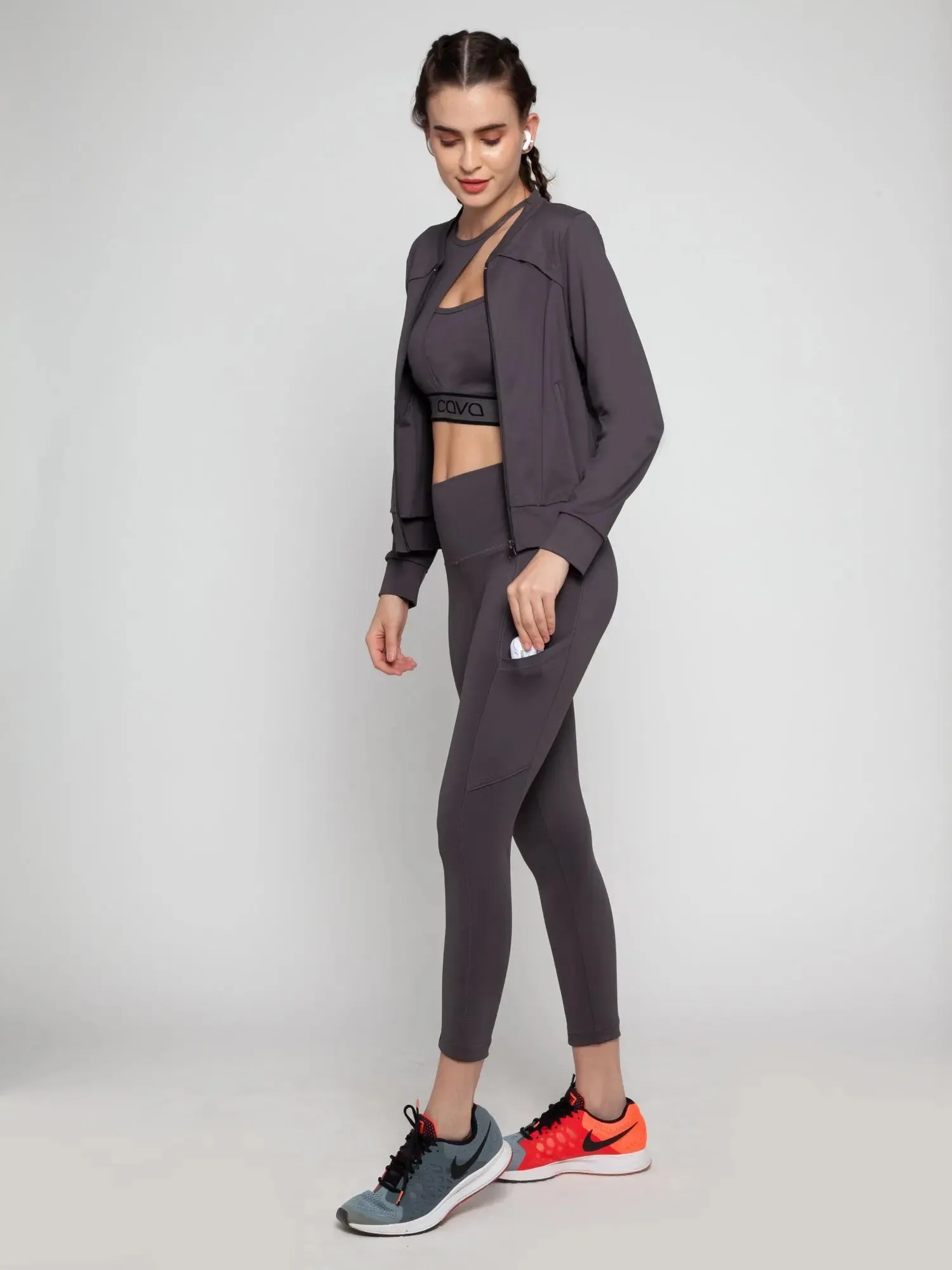 Twilight Grey High-Functional Leggings