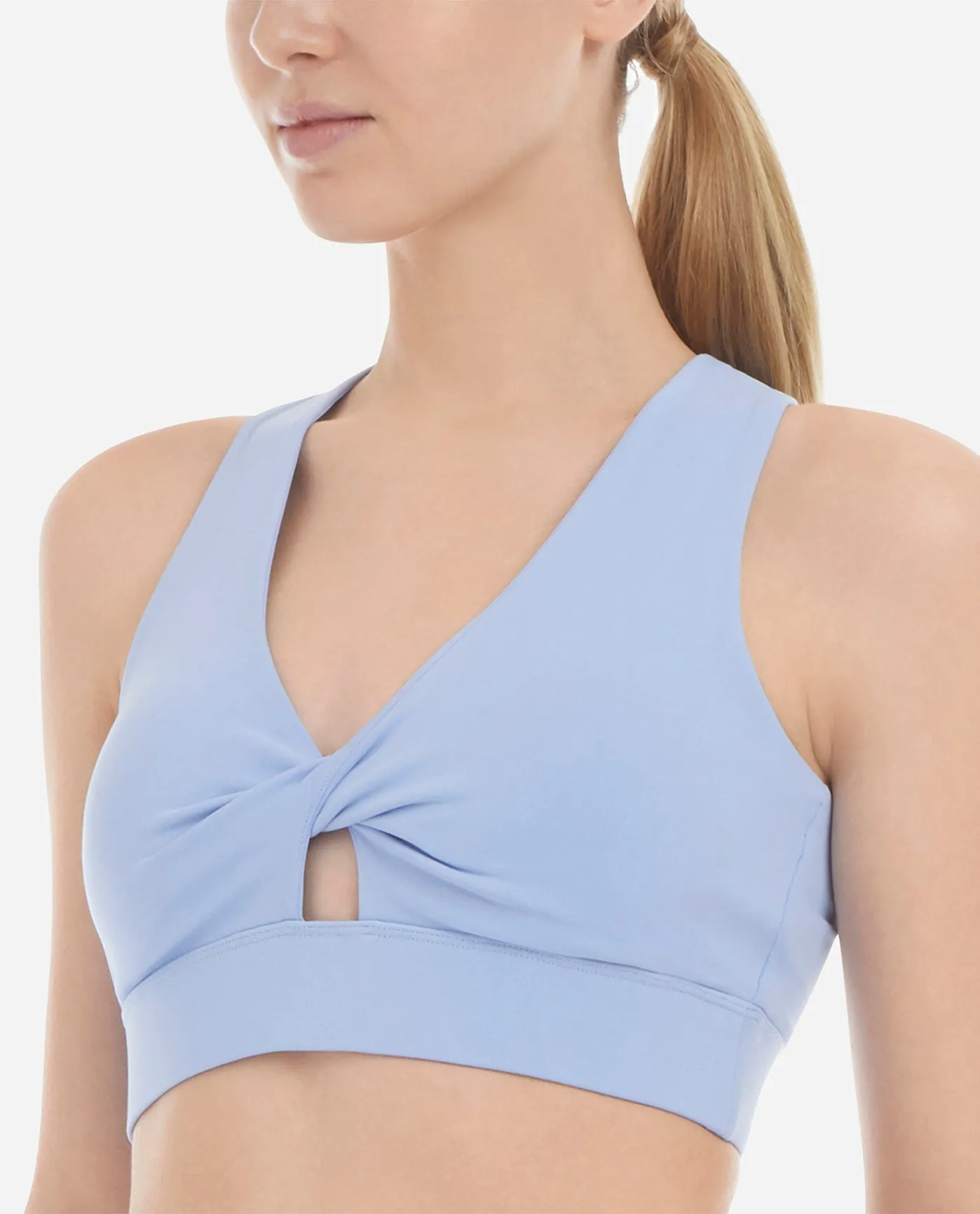 Twisted Crossover Sports Bra