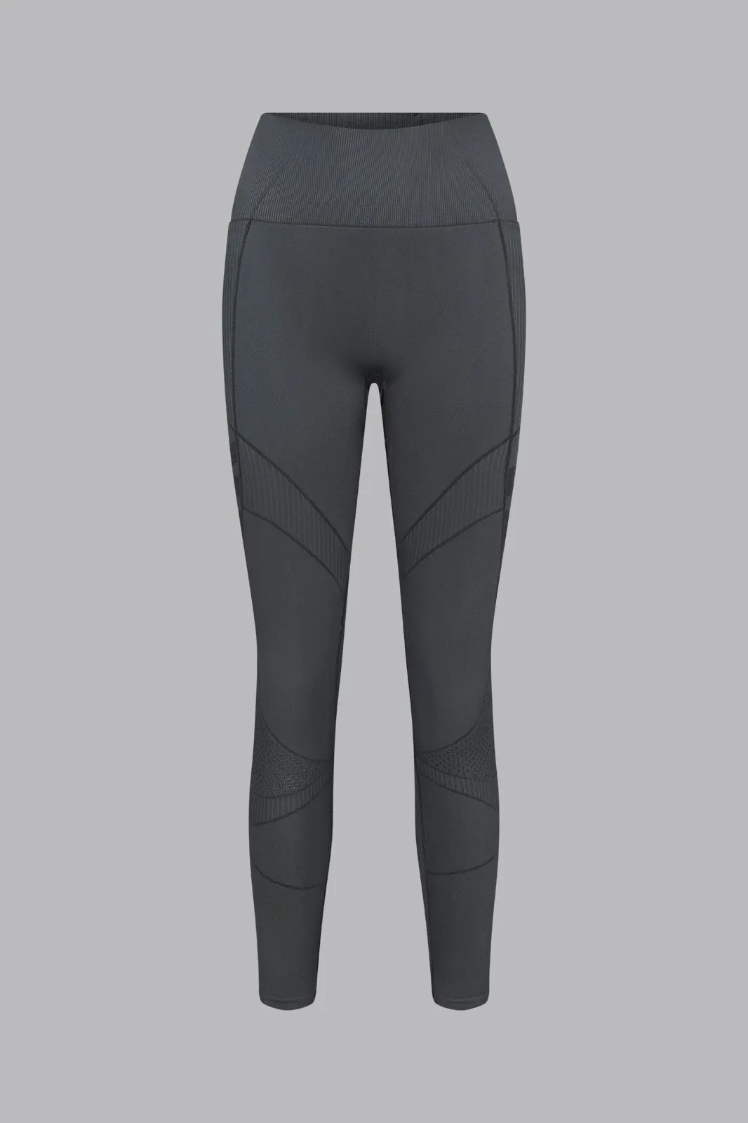 V_COMPRESS SEAMLESS LEGGINGS - Dark Gray