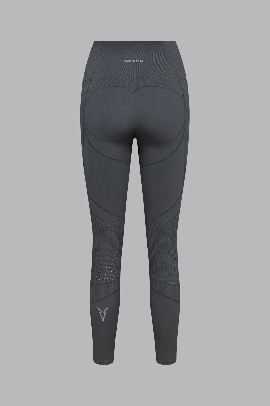 V_COMPRESS SEAMLESS LEGGINGS - Dark Gray