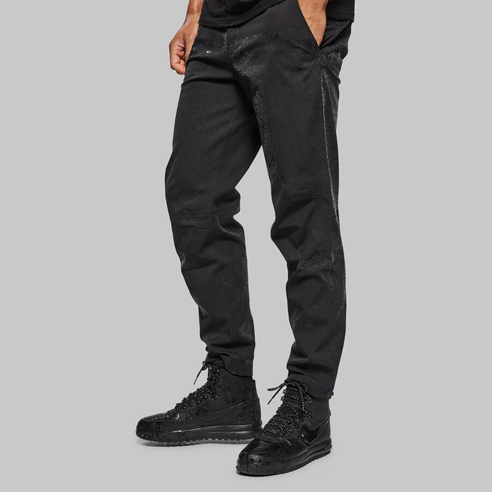 Waterfallproof Pants. Black edition