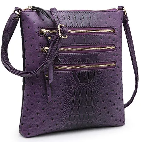 Women Lightweight Functional Multi Pocket Crossbody Bag l Dasein