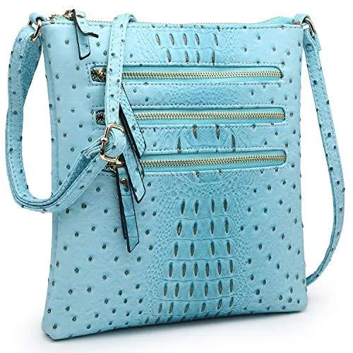 Women Lightweight Functional Multi Pocket Crossbody Bag l Dasein