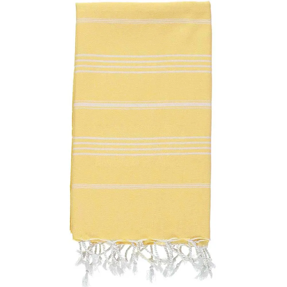 Yellowish - 100% Cotton Turkish Towel