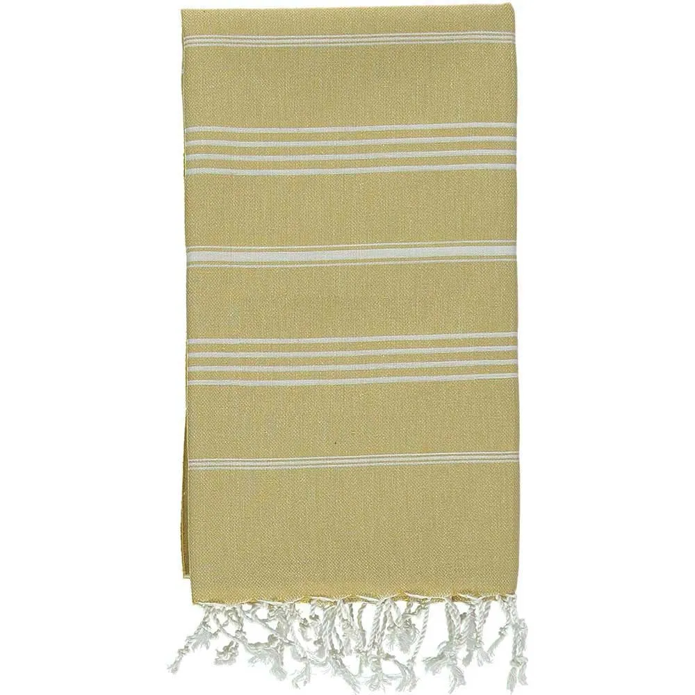 Yellowish - 100% Cotton Turkish Towel