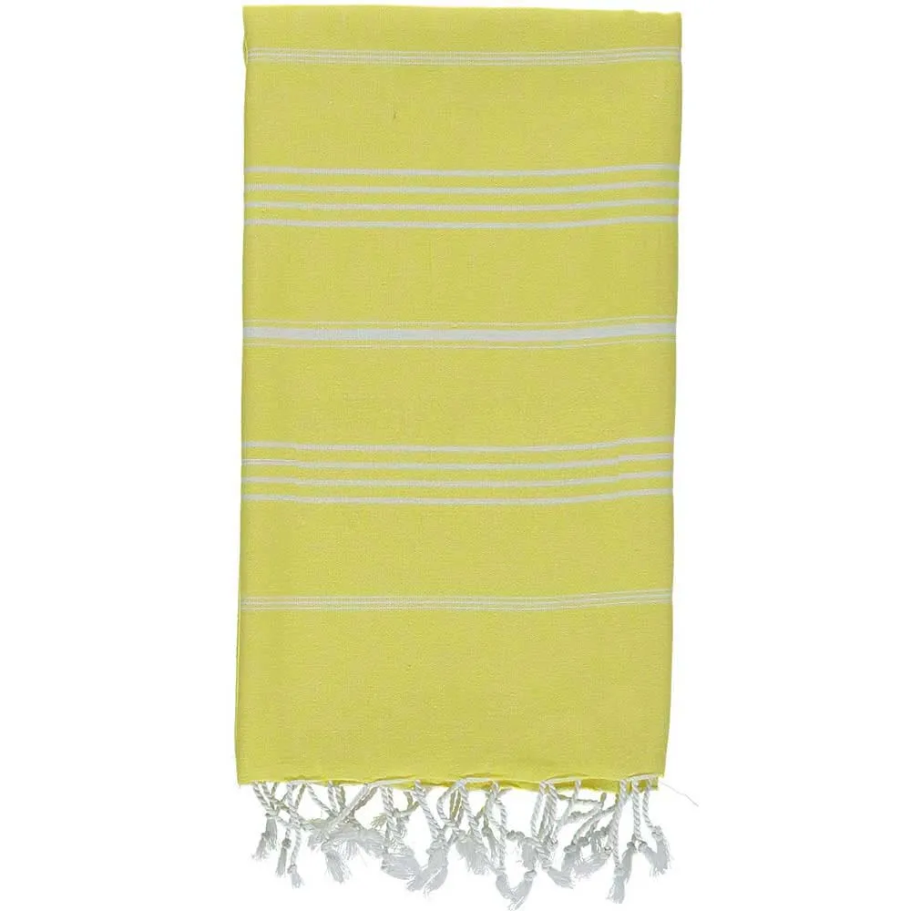 Yellowish - 100% Cotton Turkish Towel