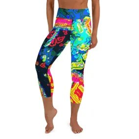 Yoga Capri Leggings Laughter